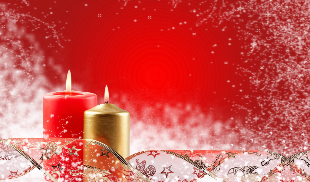 Новогодние свечи