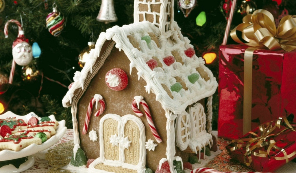 Новогодний домик