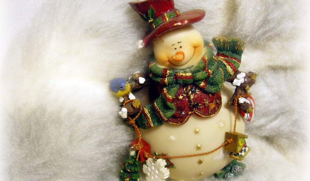 Снеговик на Новый Год