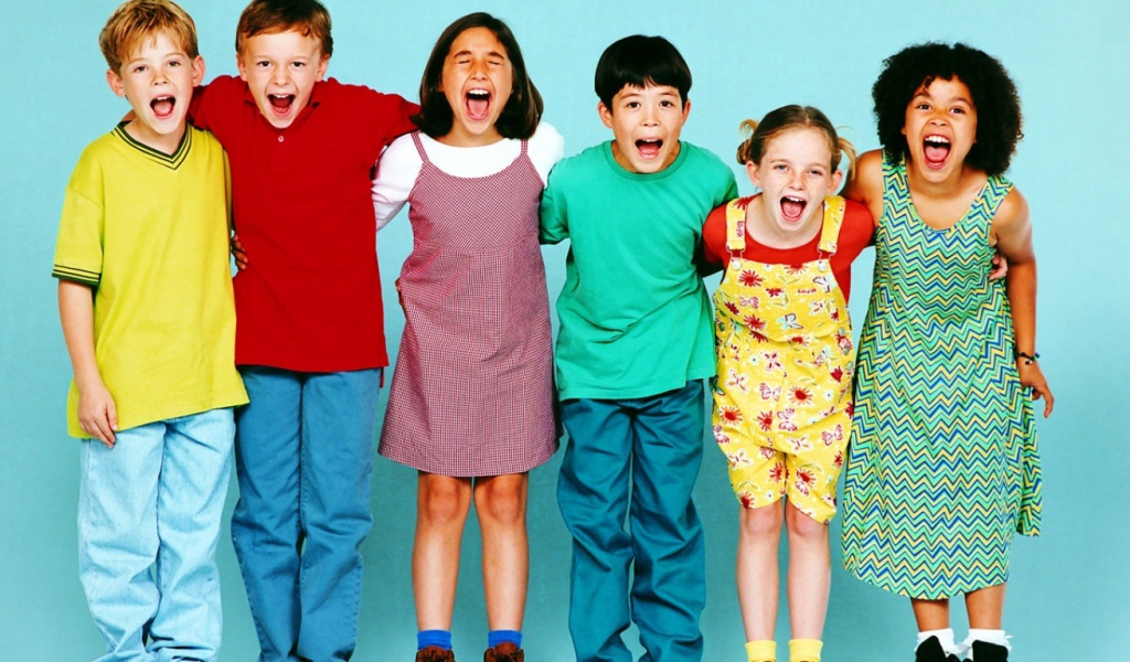 Веселые дети