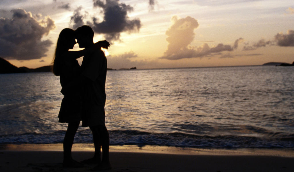 Парочка на закате