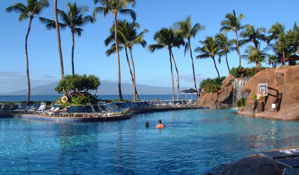 Бассейн у отеля