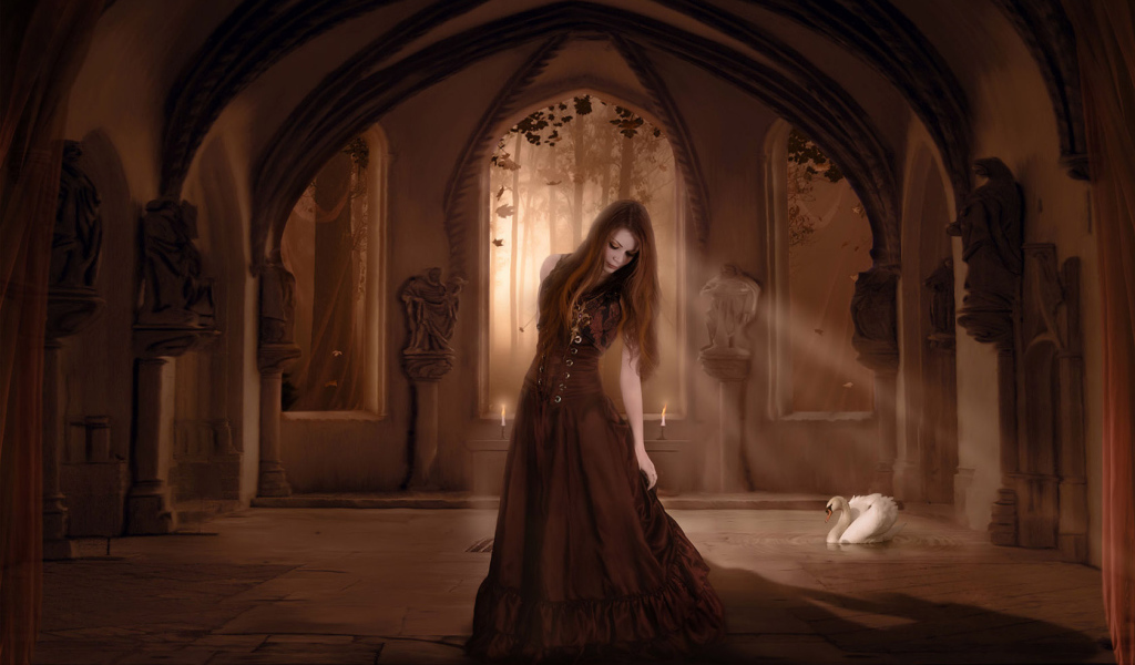 В сказочном замке