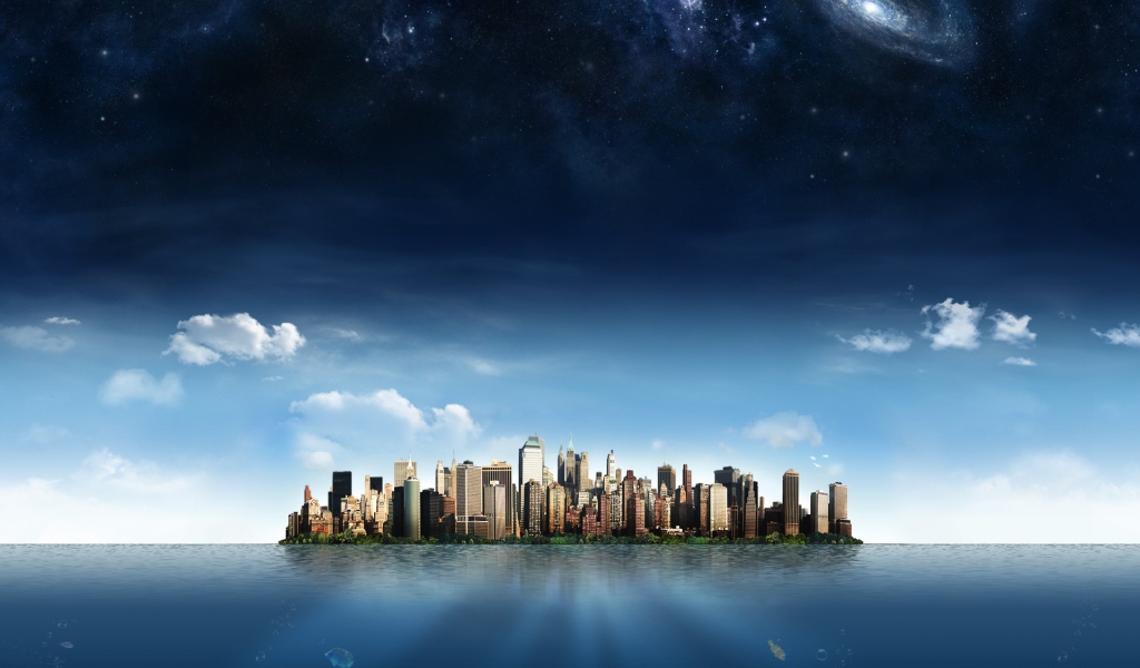 Остров город