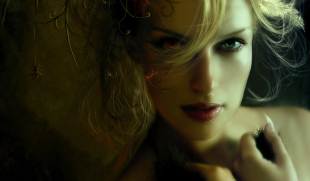 Загадочная девушка