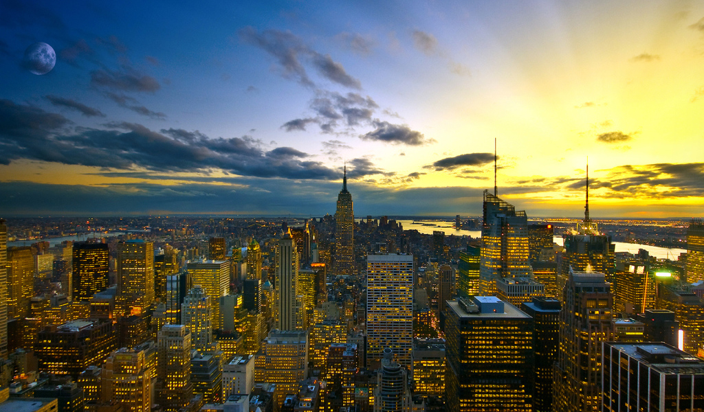 Огни Нью Йорка