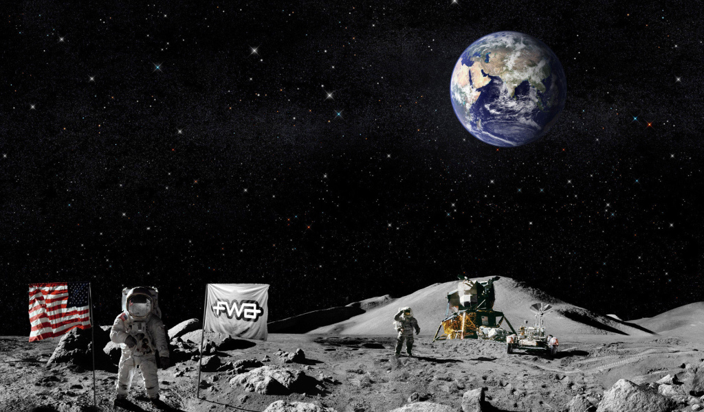 Люди на луне