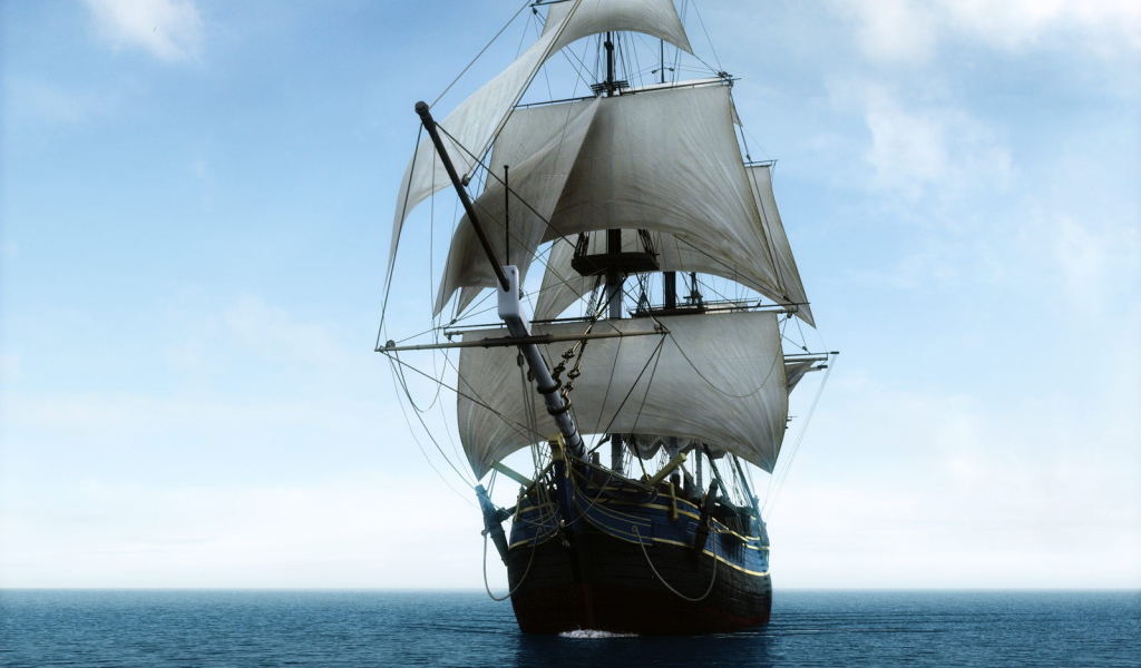 Большой парусник