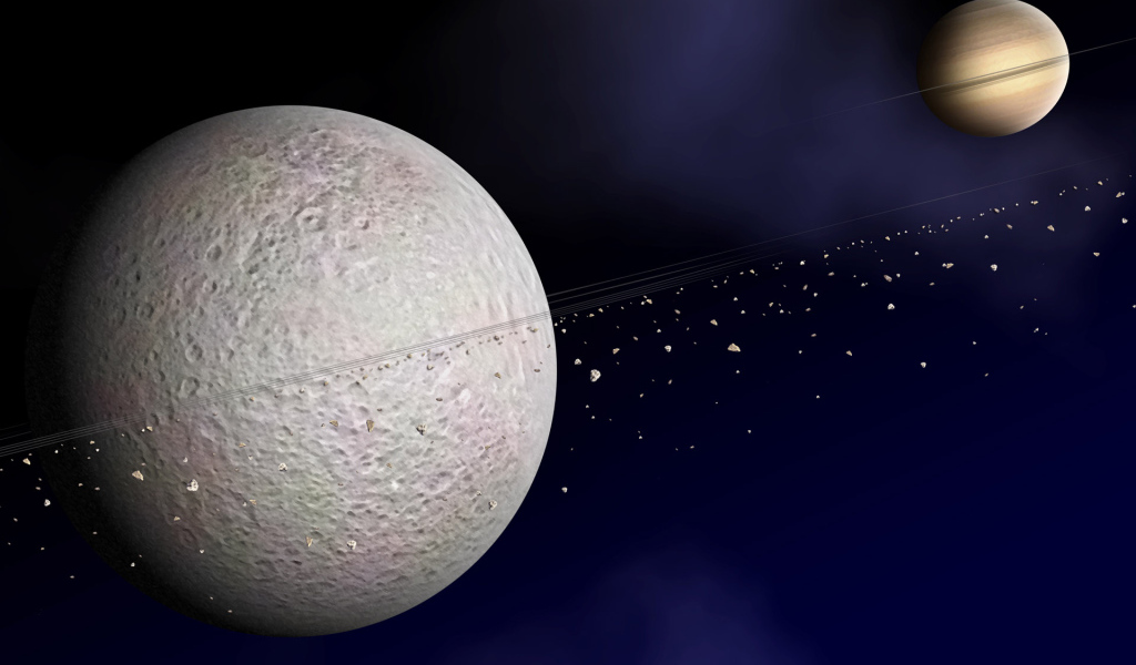 Осколки планеты