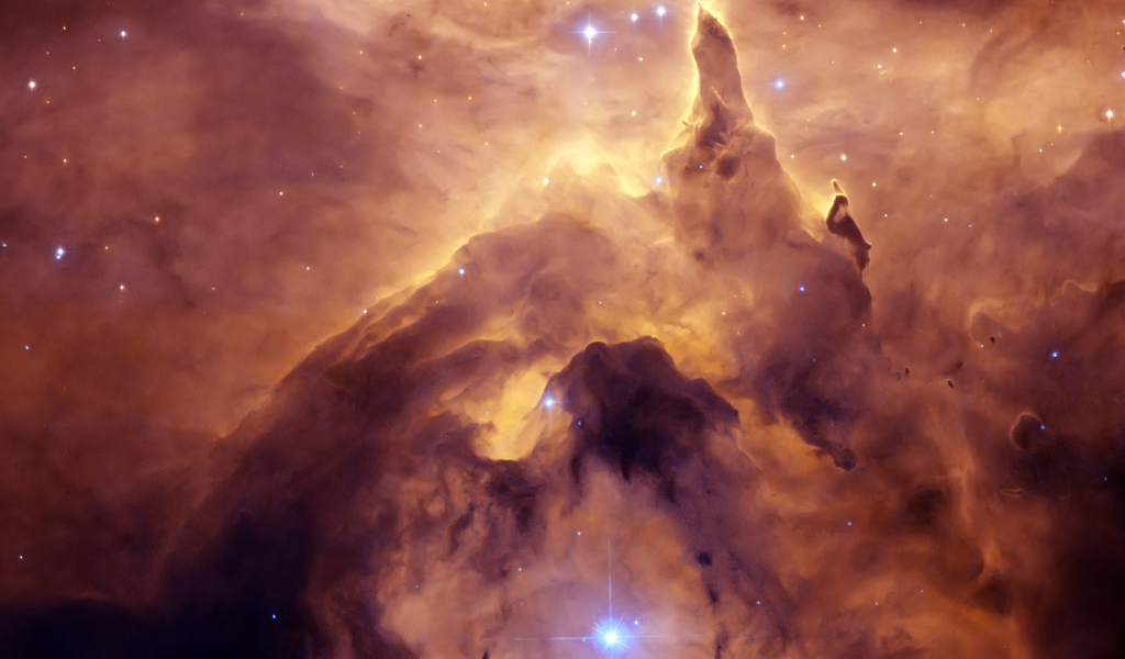 Космический хаос Снимок Hubble