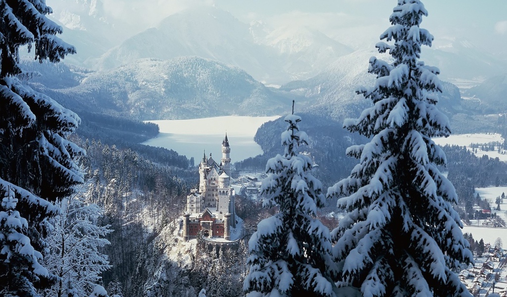 Бавария Замок Neuschwanstein