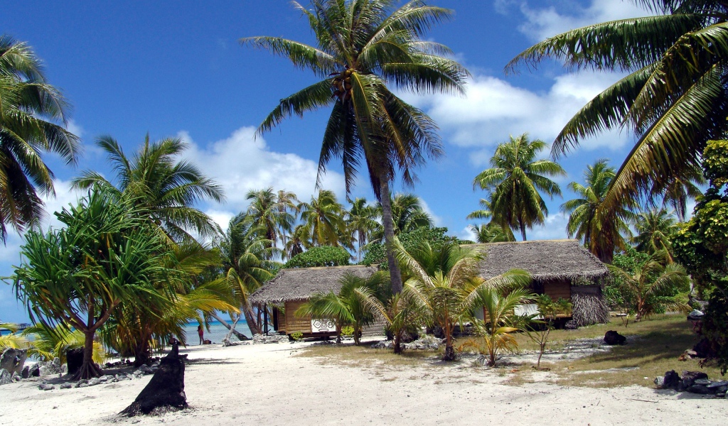 домик на острове