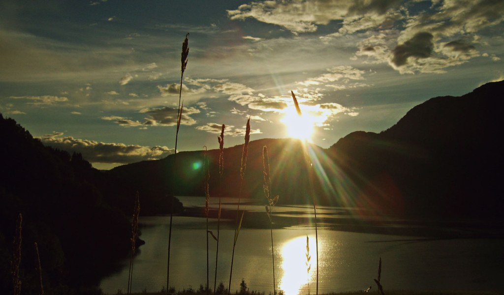 Норвежский закат