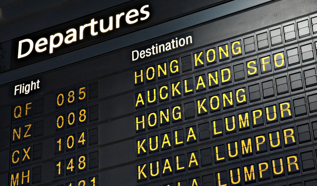 Табло вылетов и прилетов