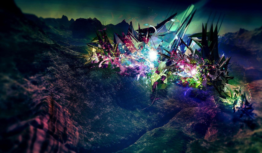 Абстракция в горах