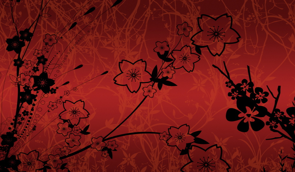 Черные цветы