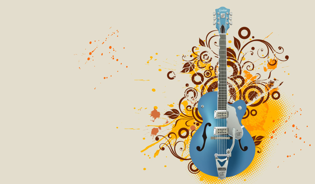Голубая гитара