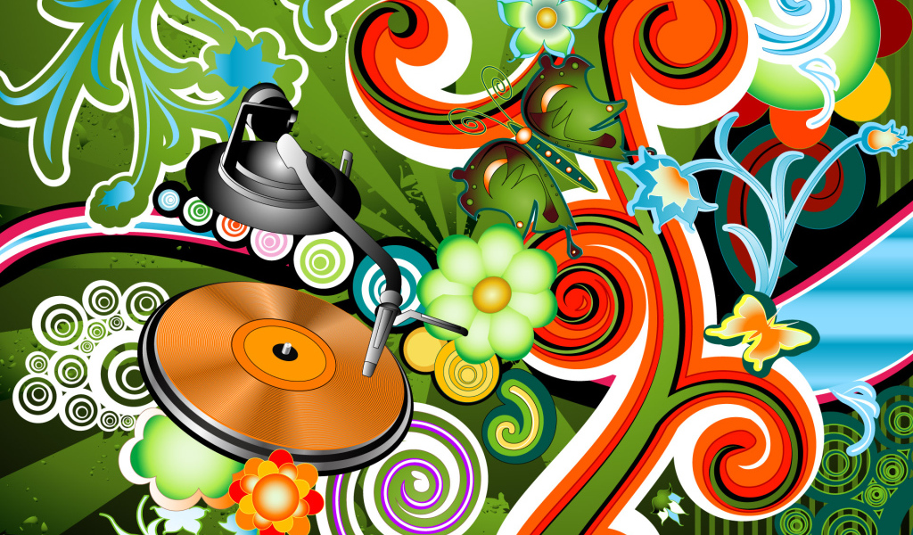 Цветочно-музыкальный микс