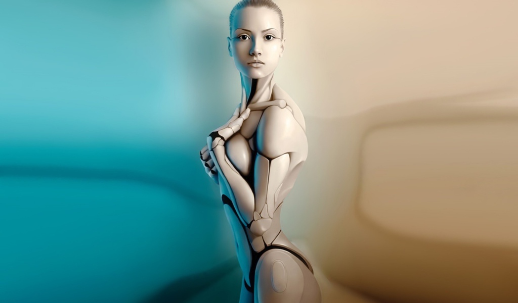 Девушка робот