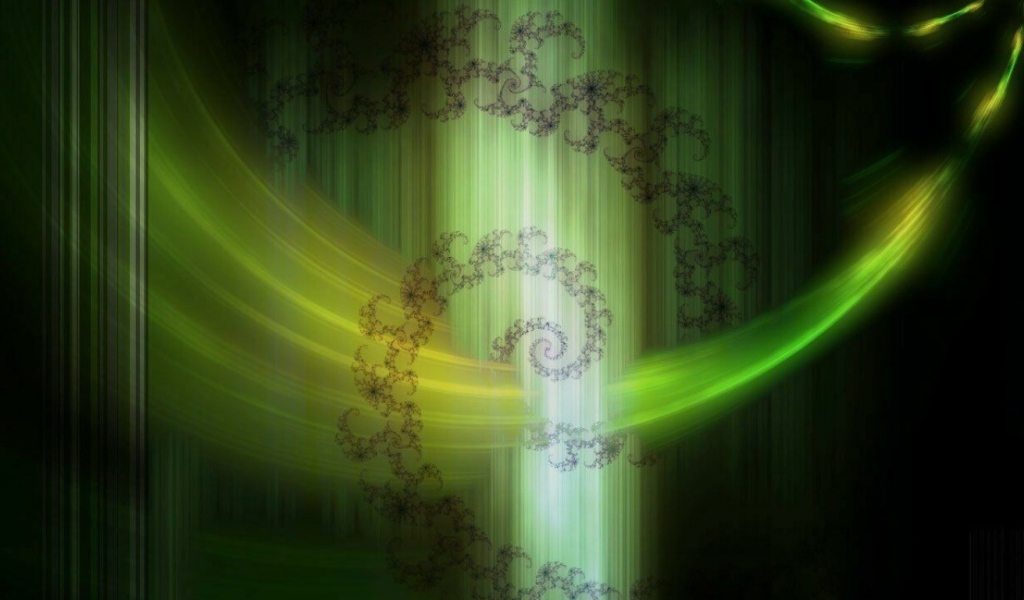 Зеленые лучи