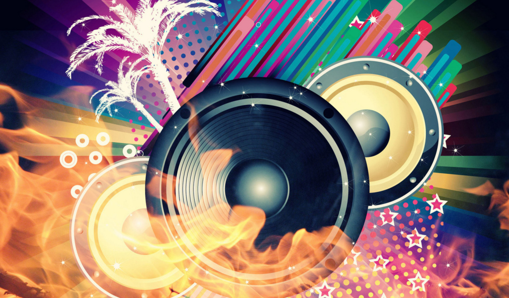 Жаркий звук динамиков