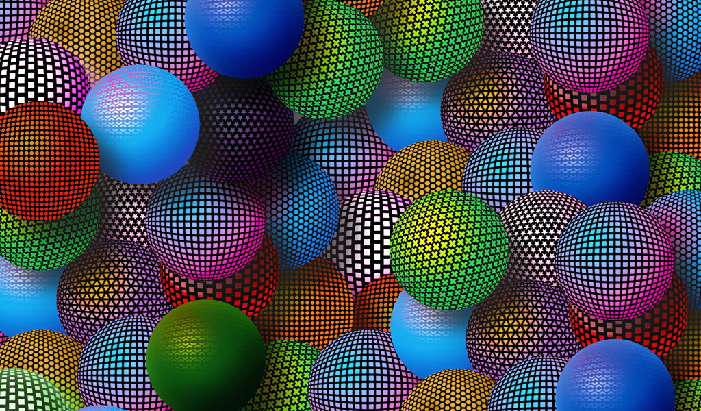 Разноцветные шарики