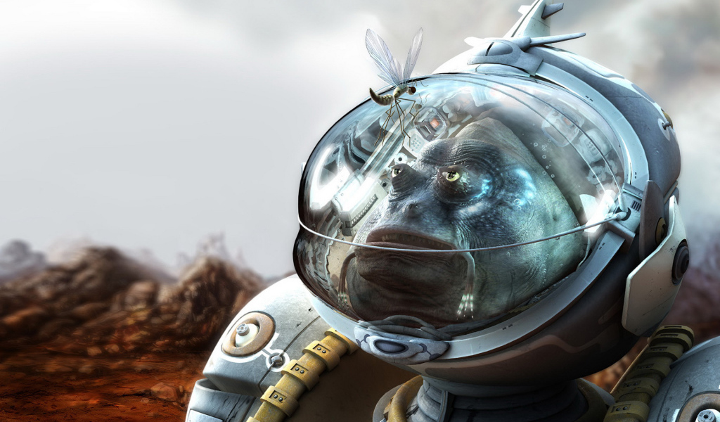 Пришелец в скафандре