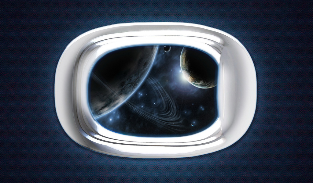 Космос в иллюминаторе