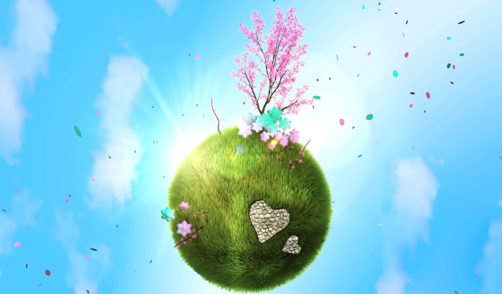 Весна на планете