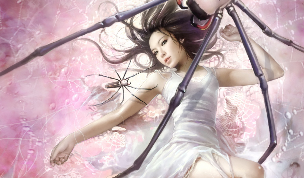 Аниме среди пауков