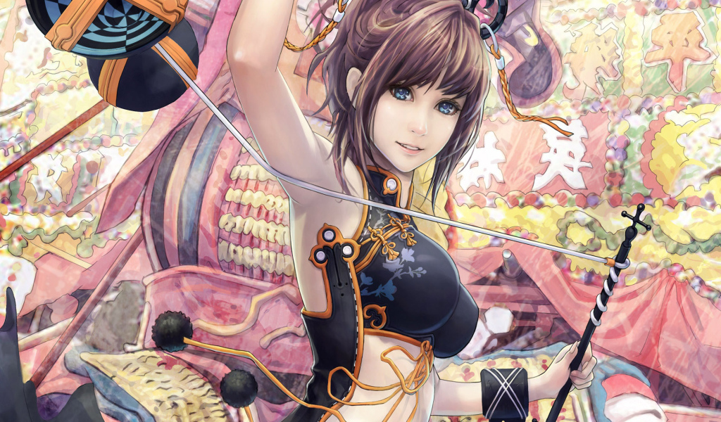 Голубоглазая девочка