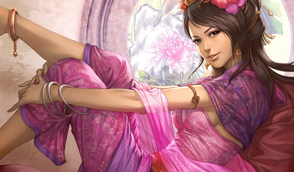 Прелестна как цветок