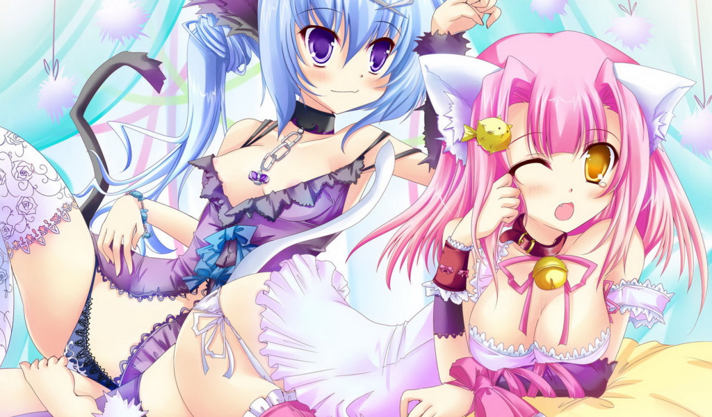 Парочка кошечек