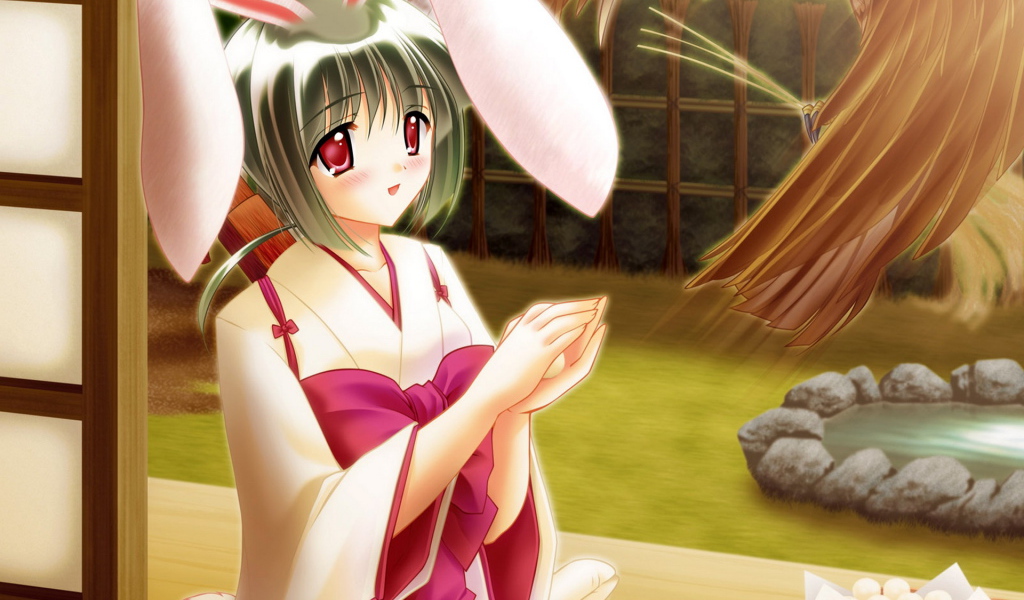 Девочка-зайка