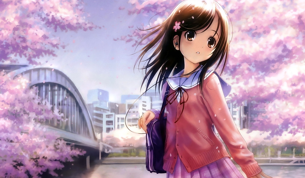 Девочка-школьница