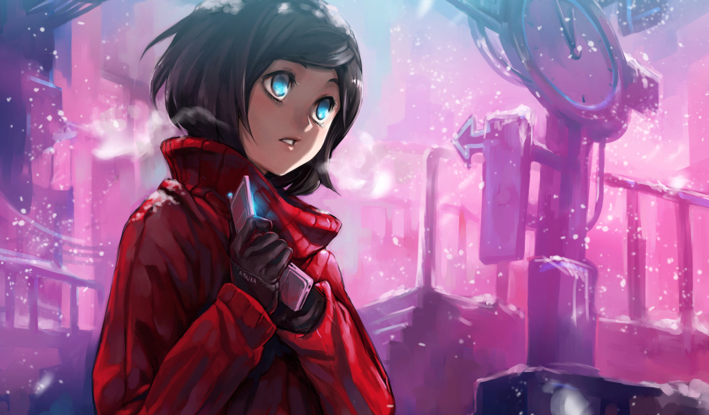 Девочка на улице