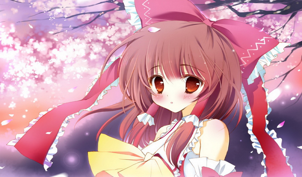 Девочка с бантом