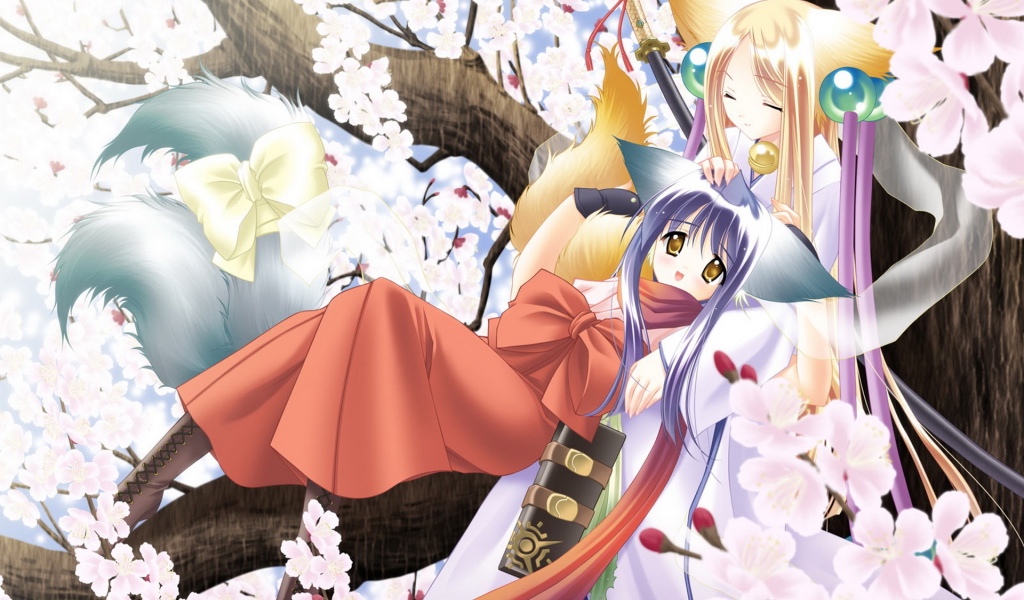 Девочки на дереве