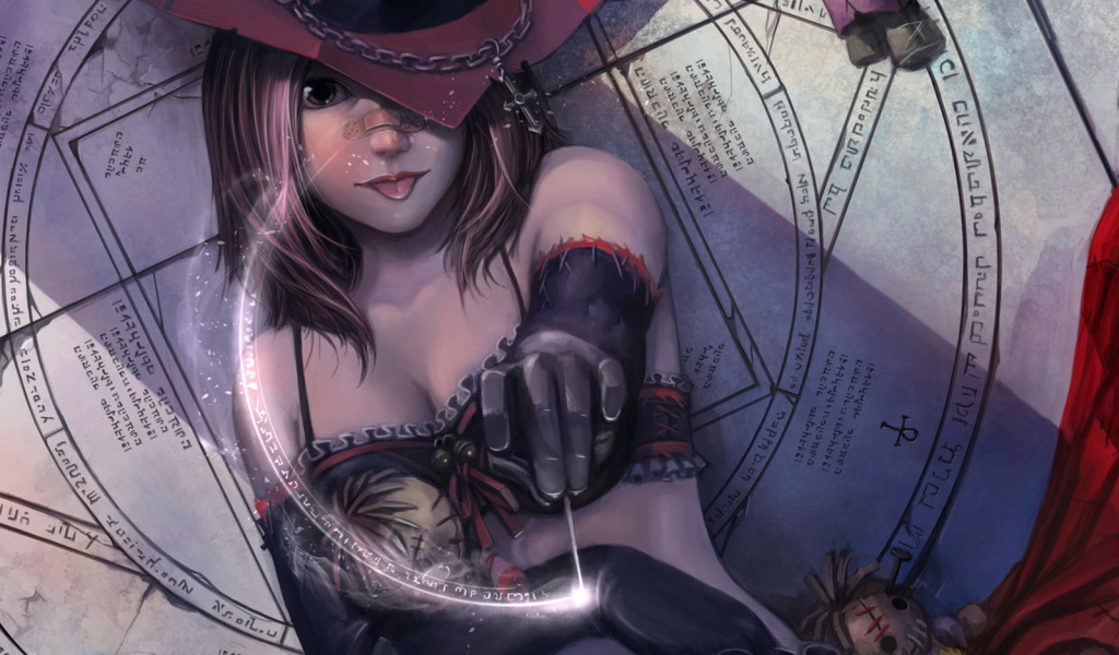 Мистическая девушка