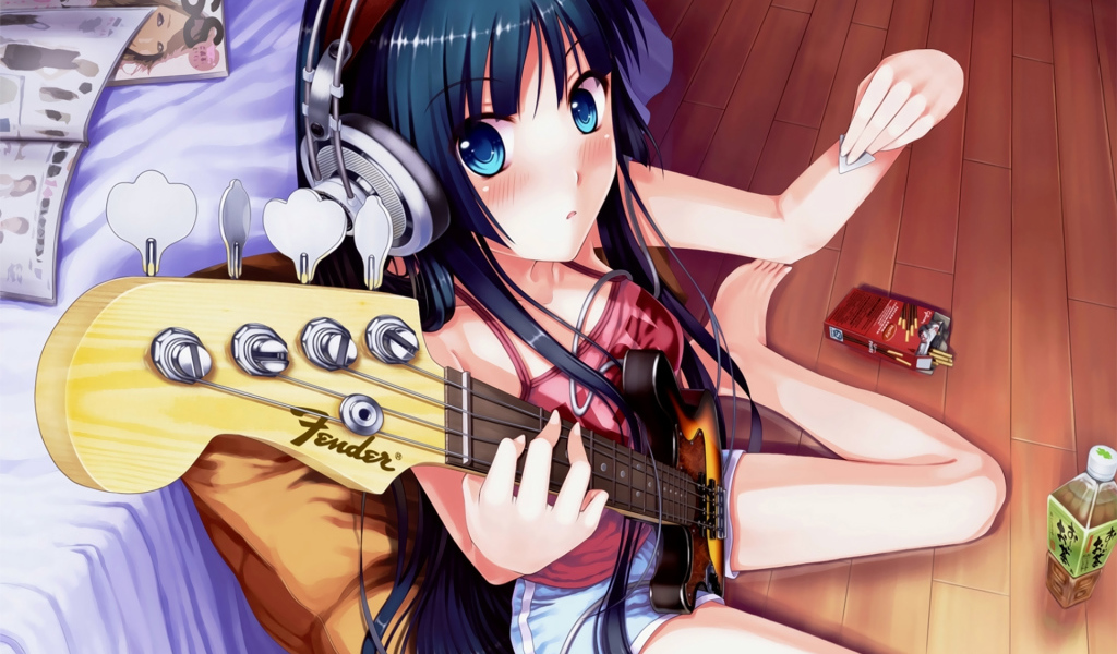 Девочка с гитарой