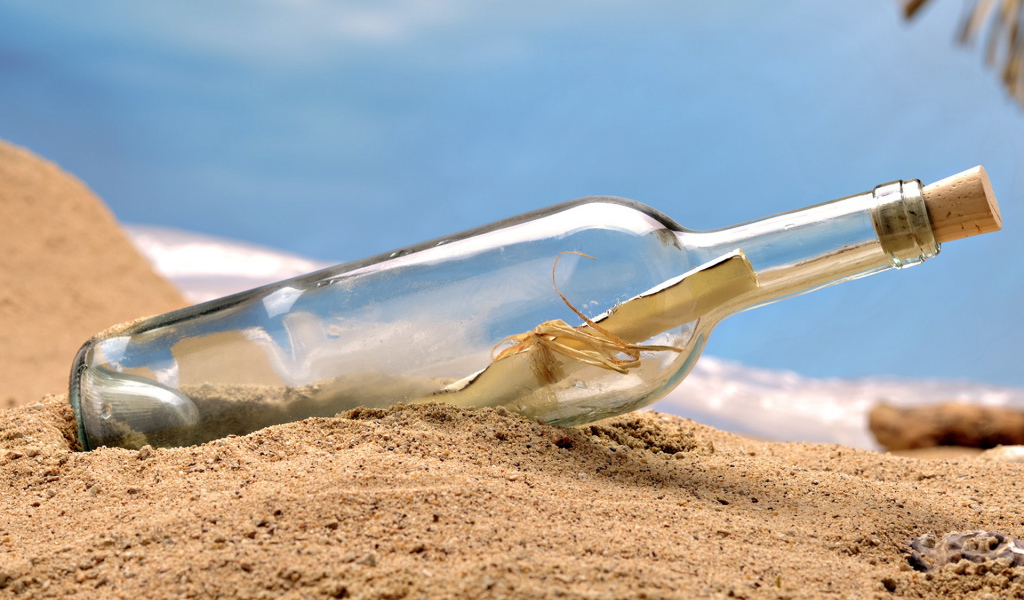 Бутылка с посланием