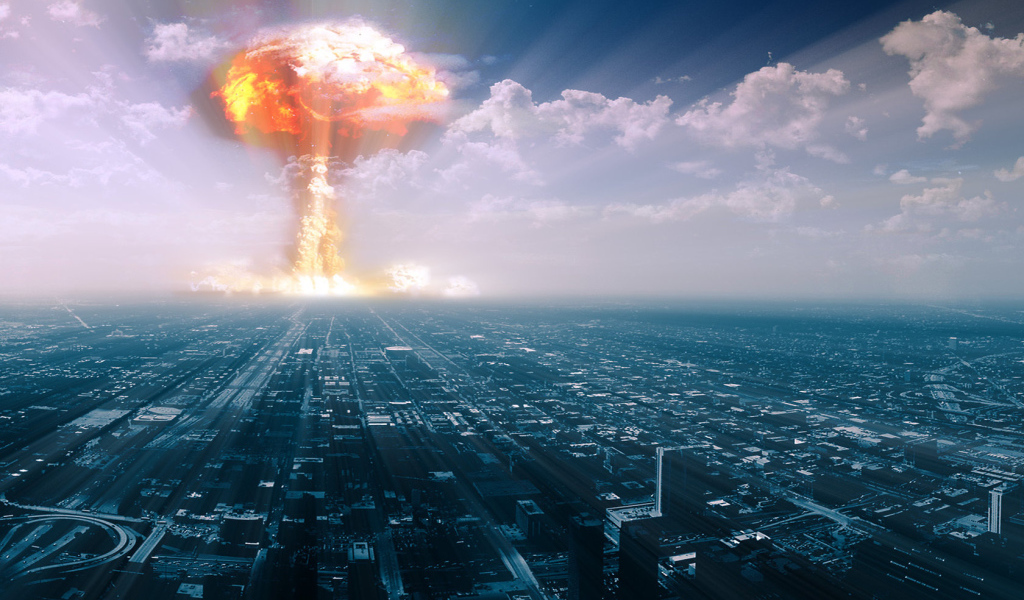 Взрыв в городе