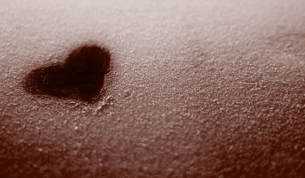 След на песке