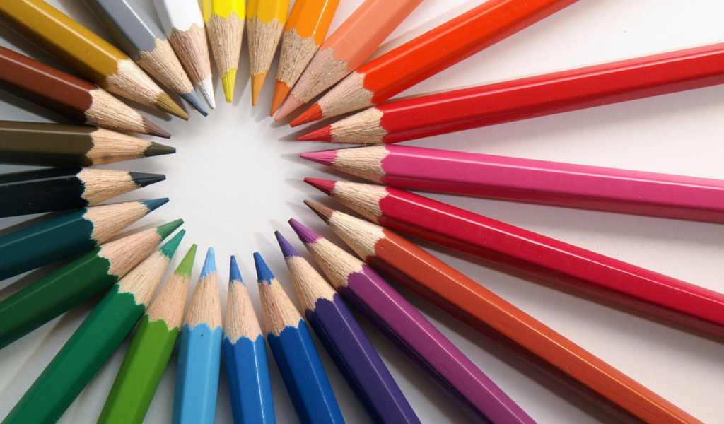 Разноцветные карандаши