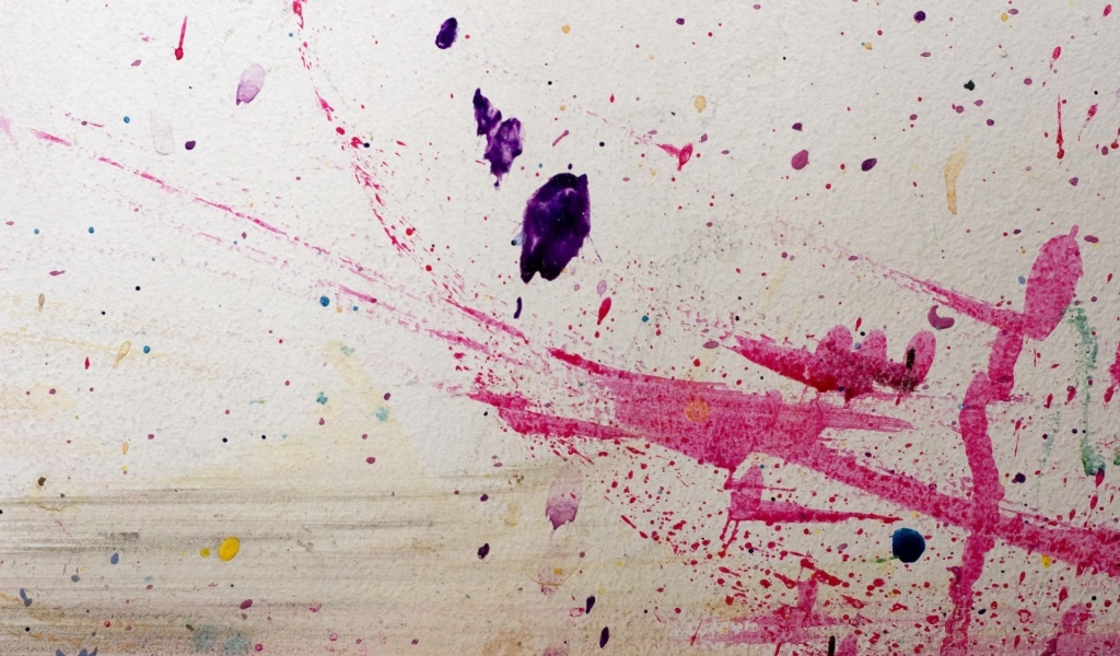 Разлитые краски