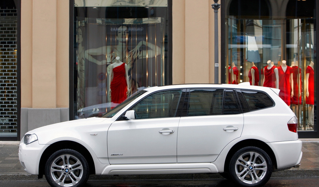 БМВ Х3 в белоснежном цвете