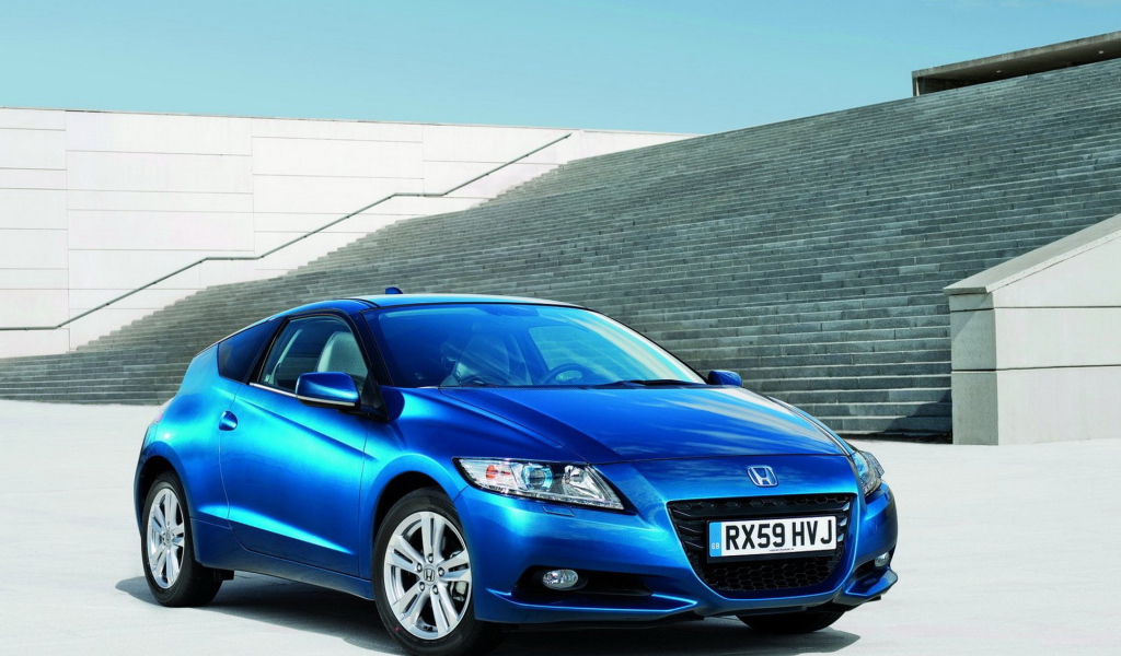 Хонда СR-Z в синем кузове