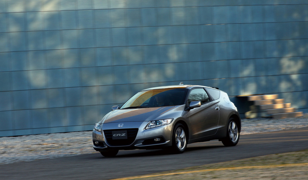 Хонда СR-Z в движении