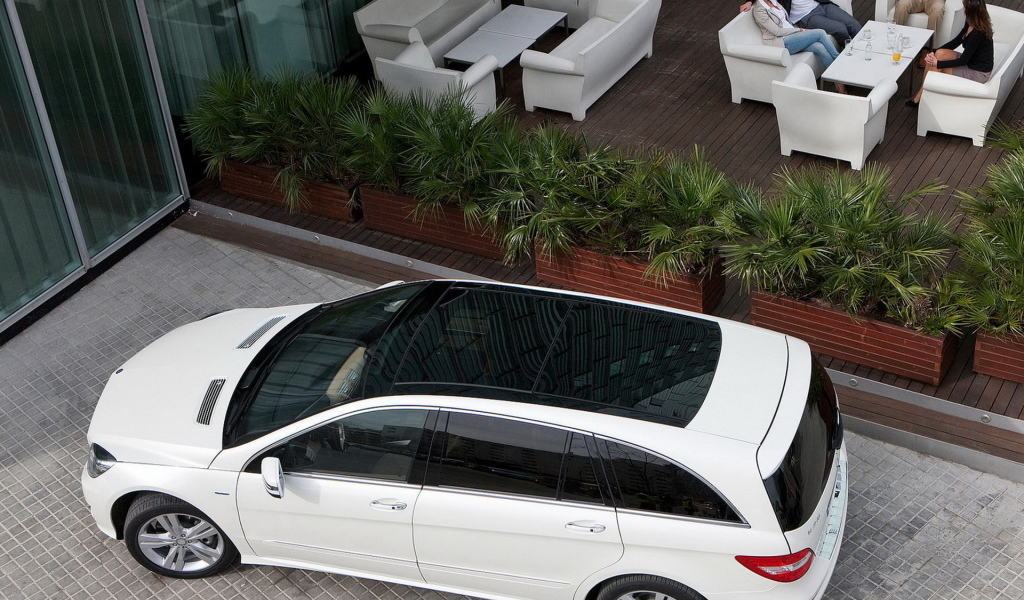 Мерседес Бенц Р класс в гостях