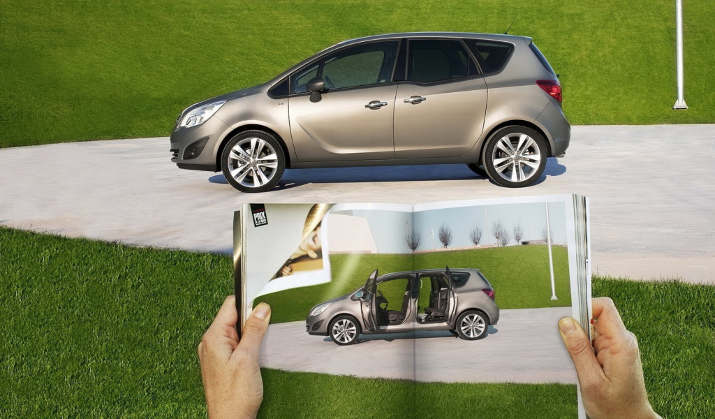 Опель Мерива мечта в руках